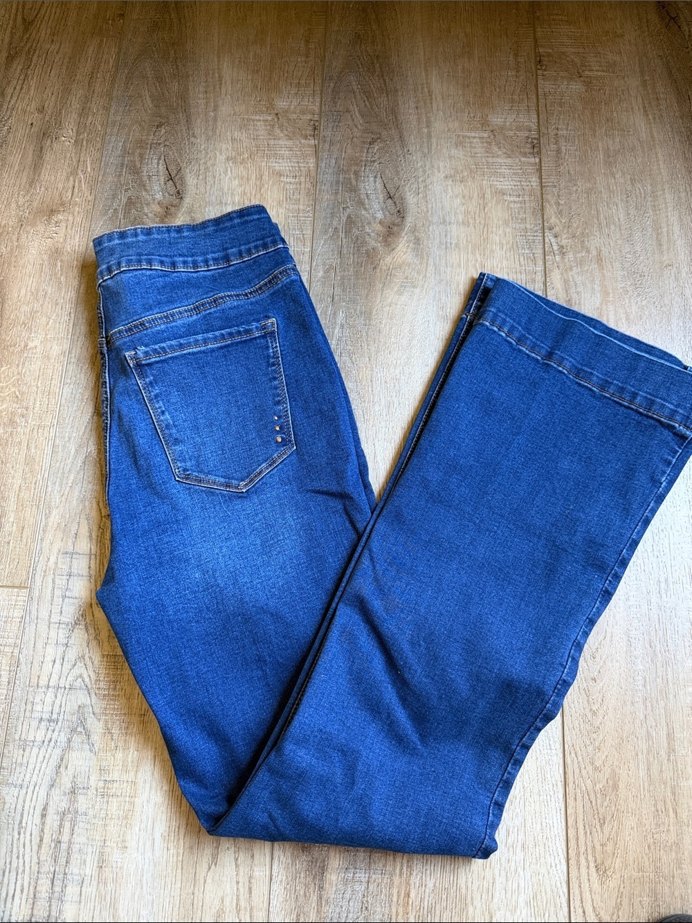 RACHEL Rachel Roy Women's Flare Jeans in Blue Wash